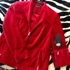 Jones of NY Signature Velvet Blazer